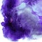 Hand painted watercolor blue and lilac texture, abstract  background