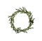 Hand-Painted Watercolour Olive Wreath 