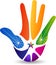 Hand power logo