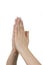 Hand praying