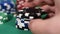Hand Recounts Poker Chips
