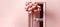 Hand Releasing Heart Balloons Through Door. Valentine\\\'s day concept