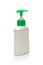 Hand sanitizer bootle green color vertikal