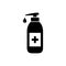 Hand sanitizer icon vector for graphic design, logo, web site, social media, mobile app, ui illustration