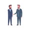 Hand Shake Concept Two Business Men Shaking Hands Partners Successful Agreement Or Deal