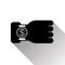 Hand With Smart Watch Dollar Sign Icon Mobile Banking And Contactless Payment App Concept