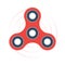 Hand spinner icon
