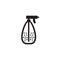 Hand sprayer icon logo design template