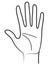 Hand symbol