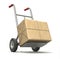 Hand truck with post package