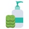 Hand Wash Isolated Color Vector icon illustration which can be easily modified or edited