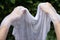 Hand washing and remove stains on white clothes.