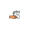 Hand washing, vector design hygiene icon