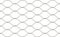 Hand woven mesh fence made of stainless wire seamless vector