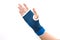 Hand with wrist support