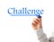 Hand writing Challenge text