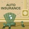 Hand writing sign Auto Insurance. Business showcase Protection against financial loss in case of accident Global Ideas