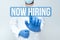 Hand writing sign Now Hiring. Business overview finding evaluating working relationship with future employees Doctor