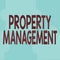 Hand writing sign Property Management. Internet Concept Overseeing of Real Estate Preserved value of Facility Line