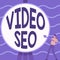 Hand writing sign Video Seo. Conceptual photo the process of improving the ranking or visibility of a video Man Standing