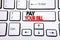 Hand writing text caption inspiration showing Pay Your Bill. Business concept for Payment for Goverment written on white keyboard