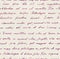 Hand written letter - seamless text Lorem ipsum. Repeating pattern