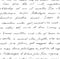 Hand written letter - seamless text Lorem ipsum. Repeating pattern