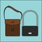 handbags. Vector illustration decorative design