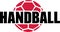 Handball Word and Ball