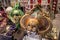 Handcrafted colourful Venetian carnival masks