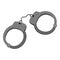 Handcuffs Flat Icon Isolated on White