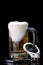 Handcuffs on the handle of a beer mug