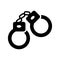 Handcuffs icon or logo isolated sign symbol vector illustration