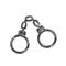 handcuffs icon. Vector illustration decorative design