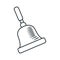 Handdraw icon bell