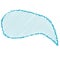 Handdrawn colored speech bubbles set on the white