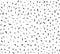 Handdrawn dotted seamless texture pattern vector