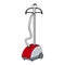 handheld garment steamer cartoon vector illustration