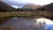 Handheld shot standing on the shore of Loch Shiel, facing Glenfinnan.