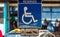 Handicapped Parking Area - Henri Coanda Airport, Otopeni, Romania