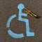 Handicapped Parking sign Trumpet