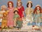 Handicrafts. Antique dolls at the 5th Moscow International Exhibition of Collectible Dolls Art of Dolls