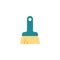 Handle broom flat icon