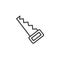 Handle Saw outline icon