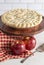 Handmade Apple Pie with a Lattice Crust