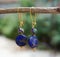 Handmade beadwork jewelry earrings
