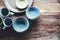 Handmade ceramic dishes