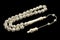 Handmade ivory prayer beads with 99 Allah names