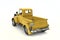 Handmade lifelike model of a old truck. Home and office decoration Toy.