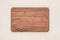 Handmade North American black walnut wooden chopping board on sackcloth. Walnut wood chopping board texture.